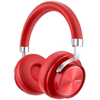 Lenovo HD800 Bluetooth Koptelefoon met AUX Aansluiting - Headset DJ Headphones Rood Lenovo HD800 Bluetooth Koptelefoon met AUX Aansluiting - Headset DJ Headphones Rood