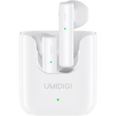 UMIDIGI Airbuds U Draadloze Oortjes met 380mAh Oplaaddoosje - ENC Ruisonderdrukking Touch Control Oordopjes TWS Bluetooth 5.1 Earphones Earbuds Oortelefoon Wit UMIDIGI Airbuds U Draadloze Oortjes met 380mAh Oplaaddoosje - ENC Ruisonderdrukking Touch Control Oordopjes TWS Bluetooth 5.1 Earphones Earbuds Oortelefoon Wit