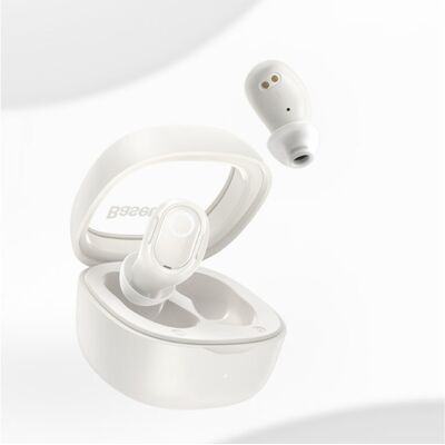 Baseus WM02 Draadloze Oortjes - Touch Control Oordopjes TWS Bluetooth 5.3 Wit Baseus WM02 Draadloze Oortjes - Touch Control Oordopjes TWS Bluetooth 5.3 Wit