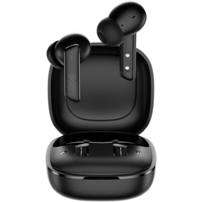 QCY HT05 Draadloze Oortjes - Bluetooth 5.2 Oordopjes - Ear Wireless Buds Earphones Earbuds Oortelefoon Zwart QCY HT05 Draadloze Oortjes - Bluetooth 5.2 Oordopjes - Ear Wireless Buds Earphones Earbuds Oortelefoon Zwart