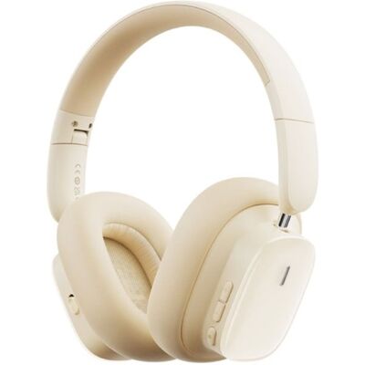 Baseus H1i Draadloze Koptelefoon - ANC Ruisonderdrukking - Bluetooth 5.3 Wireless Headset Wit Baseus H1i Draadloze Koptelefoon - ANC Ruisonderdrukking - Bluetooth 5.3 Wireless Headset Wit