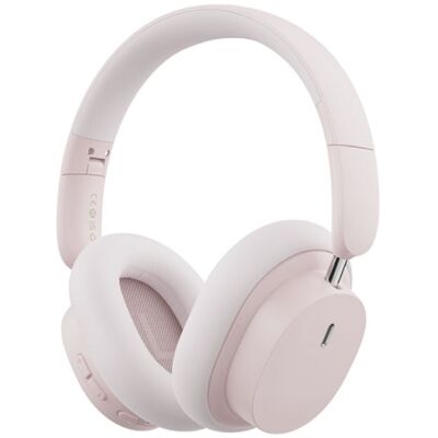 Baseus Bowie D05 Draadloze Koptelefoon - Over Ear HiFi Bluetooth 5.3 Headset Roze Baseus Bowie D05 Draadloze Koptelefoon - Over Ear HiFi Bluetooth 5.3 Headset Roze