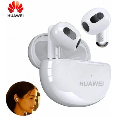 Huawei Mini Pro Draadloze Oortjes - Headset Oordopjes HiFi TWS Bluetooth 5.0 Wit Huawei Mini Pro Draadloze Oortjes - Headset Oordopjes HiFi TWS Bluetooth 5.0 Wit