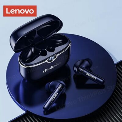 Lenovo Thinkplus LP15 Draadloze Oortjes - 300mAh Bluetooth 5.3 Oordopjes TWS - Blauw Lenovo Thinkplus LP15 Draadloze Oortjes - 300mAh Bluetooth 5.3 Oordopjes TWS - Blauw