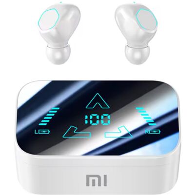 Xiaomi M48 Draadloze Oortjes - Koptelefoon Oordopjes met LED Display - TWS Bluetooth 5.3 - Wit Xiaomi M48 Draadloze Oortjes - Koptelefoon Oordopjes met LED Display - TWS Bluetooth 5.3 - Wit