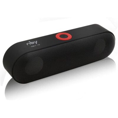 NBY-18 Mini Draadloze Soundbar Luidspreker Wireless Speaker Box Bluetooth 3.0 Zwart NBY-18 Mini Draadloze Soundbar Luidspreker Wireless Speaker Box Bluetooth 3.0 Zwart