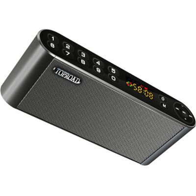TOPROAD HiFi Draadloze Luidspreker Externe Speaker Wireless Bluetooth 3.0 Speaker Soundbar Box Zwart TOPROAD HiFi Draadloze Luidspreker Externe Speaker Wireless Bluetooth 3.0 Speaker Soundbar Box Zwart