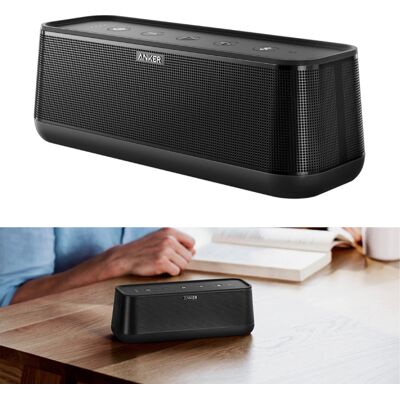 ANKER SoundCore Pro Draadloze Soundbar Luidspreker Wireless Bluetooth 4.2 Speaker Box Zwart ANKER SoundCore Pro Draadloze Soundbar Luidspreker Wireless Bluetooth 4.2 Speaker Box Zwart