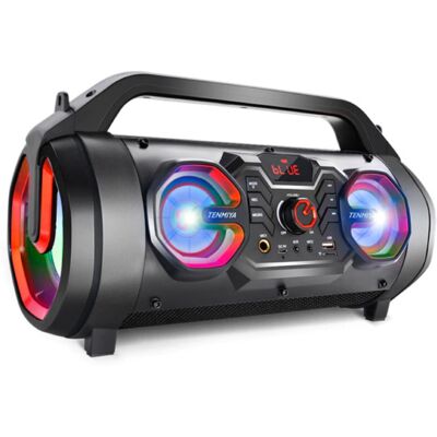 TOPROAD T16 Draadloze Speaker - 30W Luidspreker Wireless Bluetooth 5.0 Soundbar Box Rood TOPROAD T16 Draadloze Speaker - 30W Luidspreker Wireless Bluetooth 5.0 Soundbar Box Rood