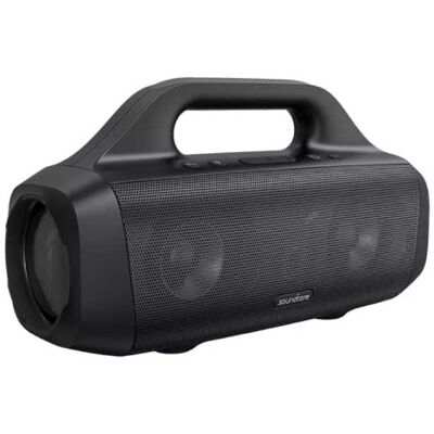Anker Soundcore Motion Boom - Bluetooth 5.0 Draadloze Luidspreker Soundbar met Handvat Zwart Anker Soundcore Motion Boom - Bluetooth 5.0 Draadloze Luidspreker Soundbar met Handvat Zwart