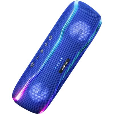 WISE TIGER Draadloze Luidspreker - Bluetooth 5.3 Soundbar 25W IPX7 Blauw WISE TIGER Draadloze Luidspreker - Bluetooth 5.3 Soundbar 25W IPX7 Blauw