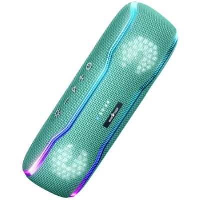 WISE TIGER Draadloze Luidspreker - Bluetooth 5.3 Soundbar 25W IPX7 Groen WISE TIGER Draadloze Luidspreker - Bluetooth 5.3 Soundbar 25W IPX7 Groen