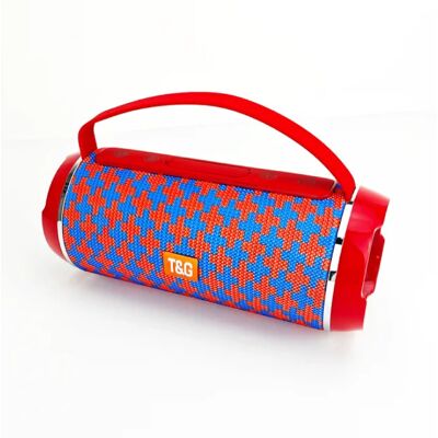 T & G TG-116C Draadloze Luidspreker - 1200mAh Bluetooth Soundbar - Rood Blauw T & G TG-116C Draadloze Luidspreker - 1200mAh Bluetooth Soundbar - Rood Blauw