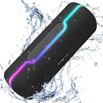 Zealot S55 Draadloze Luidspreker - Bluetooth 5.2 TWS Boom Box 10W - Zwart Zealot S55 Draadloze Luidspreker - Bluetooth 5.2 TWS Boom Box 10W - Zwart
