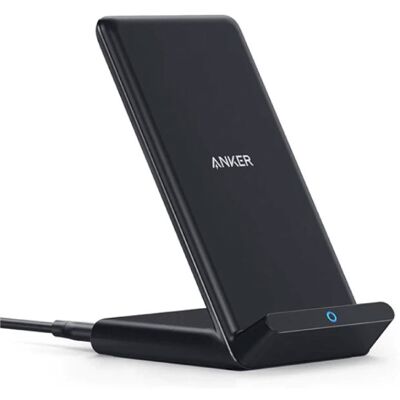 ANKER Powerwave Draadloze Oplader - Fast Charge Qi Universele Oplader 10W Wireless Charging Pad Zwart ANKER Powerwave Draadloze Oplader - Fast Charge Qi Universele Oplader 10W Wireless Charging Pad Zwart