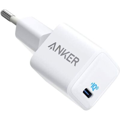 ANKER Nano USB Stekkerlader Fast Charge - 18W Quick Charge 3.0 - Muur Oplader Thuislader Adapter Wit ANKER Nano USB Stekkerlader Fast Charge - 18W Quick Charge 3.0 - Muur Oplader Thuislader Adapter Wit