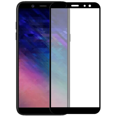 Stuff Certified® 10-Pack Samsung Galaxy A6 2018 Full Cover Screen Protector 9D Tempered Glass Film Gehard Glas Glazen Stuff Certified® 10-Pack Samsung Galaxy A6 2018 Full Cover Screen Protector 9D Tempered Glass Film Gehard Glas Glazen