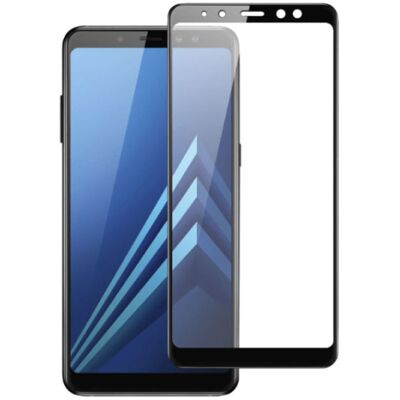 Stuff Certified® 10-Pack Samsung Galaxy A8 2018 Full Cover Screen Protector 9D Tempered Glass Film Gehard Glas Glazen Stuff Certified® 10-Pack Samsung Galaxy A8 2018 Full Cover Screen Protector 9D Tempered Glass Film Gehard Glas Glazen