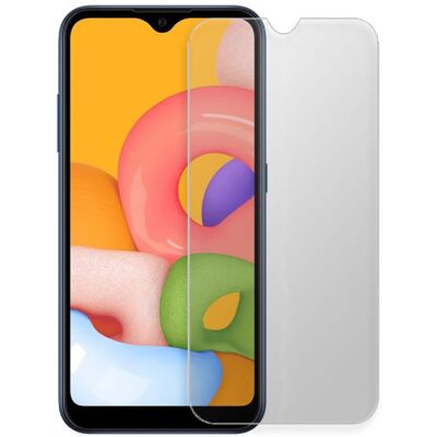 Stuff Certified® 10-Pack Samsung Galaxy A01 Full Cover Screen Protector 9D Tempered Glass Film Gehard Glas Glazen Stuff Certified® 10-Pack Samsung Galaxy A01 Full Cover Screen Protector 9D Tempered Glass Film Gehard Glas Glazen