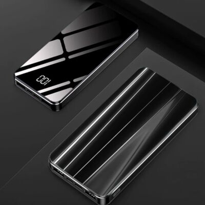 Nohon 10.000mAh Powerbank met 4 Poorten - LED Display Externe Noodaccu Batterij Oplader Charger Zwart Nohon 10.000mAh Powerbank met 4 Poorten - LED Display Externe Noodaccu Batterij Oplader Charger Zwart