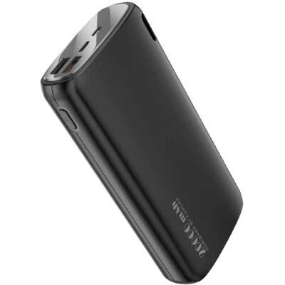 Kuulaa Powerbank 20.000mAh - 2.1A met 2 USB Poorten - Externe Noodaccu Batterij Oplader Charger Zwart Kuulaa Powerbank 20.000mAh - 2.1A met 2 USB Poorten - Externe Noodaccu Batterij Oplader Charger Zwart