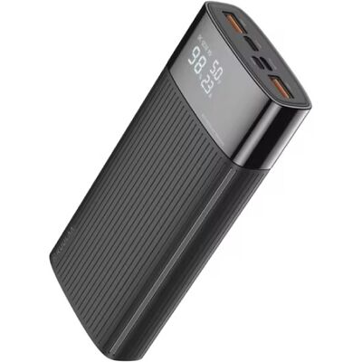 Kuulaa Powerbank 20.000mAh - QC/PD 3.0 met 3 Oplaadpoorten - Noodaccu Batterij Oplader - Zwart Kuulaa Powerbank 20.000mAh - QC/PD 3.0 met 3 Oplaadpoorten - Noodaccu Batterij Oplader - Zwart