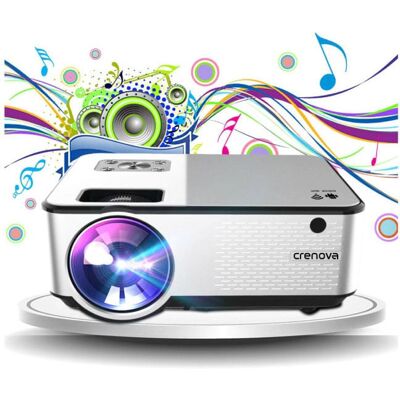 CRENOVA C9 LED Projector met Android en Bluetooth - Beamer Home Media Speler CRENOVA C9 LED Projector met Android en Bluetooth - Beamer Home Media Speler