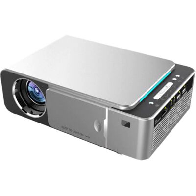 Alston T6 LED Projector - Mini Beamer Home Media Speler Zilver Alston T6 LED Projector - Mini Beamer Home Media Speler Zilver