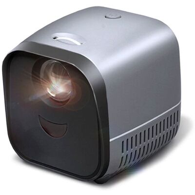 AUN L1 Mini LED Projector - 1080p Mini Beamer Home Media Speler AUN L1 Mini LED Projector - 1080p Mini Beamer Home Media Speler