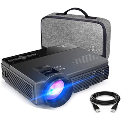 Vankyo Leisure C3MQ LED Projector - Beamer Home Media Speler Theater Cinema Zwart Vankyo Leisure C3MQ LED Projector - Beamer Home Media Speler Theater Cinema Zwart