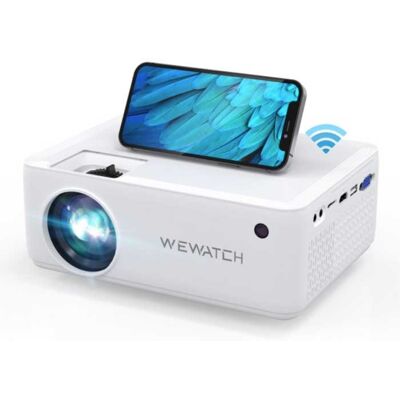 WeWatch V10 LED Projector - Mini Beamer Home Media Speler Wit WeWatch V10 LED Projector - Mini Beamer Home Media Speler Wit