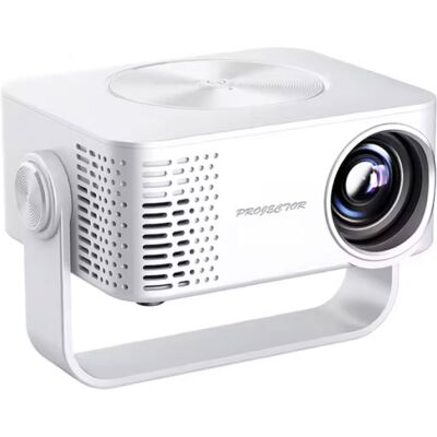 Bytelike 1080p Mini Projector - Screen Mirroring Beamer Home Media Speler - Wit Bytelike 1080p Mini Projector - Screen Mirroring Beamer Home Media Speler - Wit