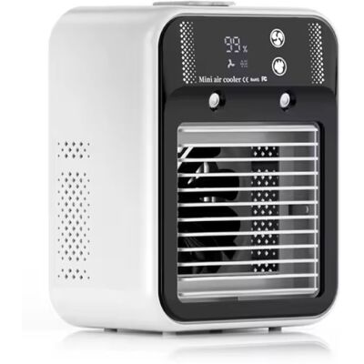 Stuff Certified® Mini Air Conditoner - Draagbare Luchtkoeler Ventilator 500ml - Wit Stuff Certified® Mini Air Conditoner - Draagbare Luchtkoeler Ventilator 500ml - Wit