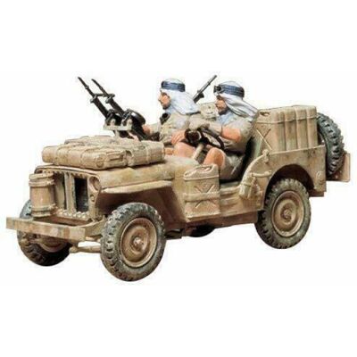 Tamiya 1:35 Special Air Service Jeep Bouwkit - Britse Leger Wagen Plastic Hobby Doe-het-zelf Model 35033 Tamiya 1:35 Special Air Service Jeep Bouwkit - Britse Leger Wagen Plastic Hobby Doe-het-zelf Model 35033
