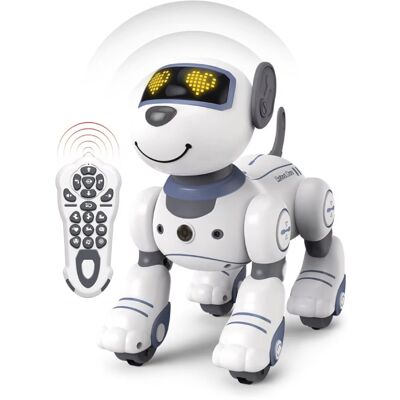 Stuff Certified® RC Robot Hond met IR Afstandsbediening - Stunt Speelgoed Bestuurbaar Dier - Wit Stuff Certified® RC Robot Hond met IR Afstandsbediening - Stunt Speelgoed Bestuurbaar Dier - Wit