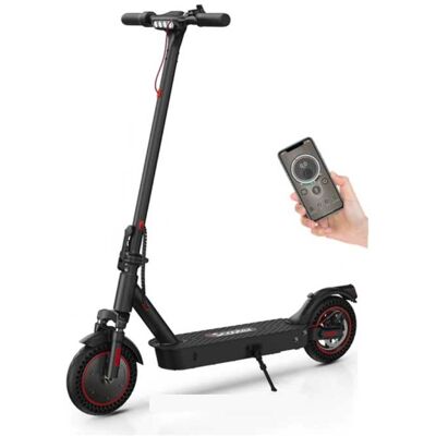 iScooter I9 Max Vouwbare Elektrische Scooter - Off-Road Smart E Step met App - 500W - 25 km/u - 8.5 inch Wielen - Zwart iScooter I9 Max Vouwbare Elektrische Scooter - Off-Road Smart E Step met App - 500W - 25 km/u - 8.5 inch Wielen - Zwart