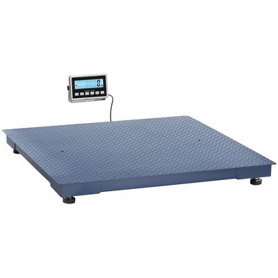 Steinberg Systems Vloerweegschaal - 1000 kg / 0,2 kg - 120 x 120 cm - extern LCD SBS-BW-1000/200M Steinberg Systems Vloerweegschaal - 1000 kg / 0,2 kg - 120 x 120 cm - extern LCD SBS-BW-1000/200M
