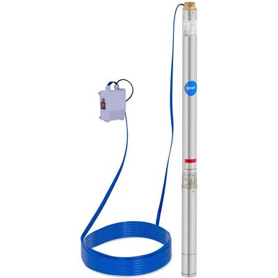 hillvert Dompelpomp - 70 mm / 2,75'' - 3800 l/h - 750 W - 50 m kabel / 85 m opvoerhoogte - RVS MSW-SPP32-075-50 hillvert Dompelpomp - 70 mm / 2,75'' - 3800 l/h - 750 W - 50 m kabel / 85 m opvoerhoogte - RVS MSW-SPP32-075-50