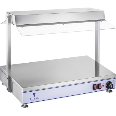 Royal Catering Warmhoudplaat - 2 halogeenlampen - 1.100 W RCHP-70 Royal Catering Warmhoudplaat - 2 halogeenlampen - 1.100 W RCHP-70