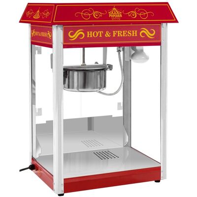 Popcornmachine - 5 kg/u - 1500 W - retrodesign - rood - Royal Catering RCPS-16.3 Popcornmachine - 5 kg/u - 1500 W - retrodesign - rood - Royal Catering RCPS-16.3