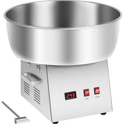 Royal Catering Suikerspinmachine - 52 cm - Roestvrij staal - Gedempte trillingen RCZK-1030-W Royal Catering Suikerspinmachine - 52 cm - Roestvrij staal - Gedempte trillingen RCZK-1030-W