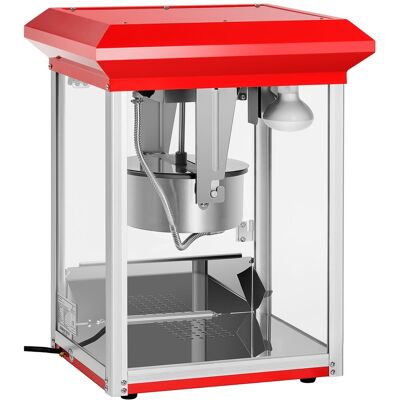 Popcornmachine - 5 kg/u - 1300 W - ECO - rood - Royal Catering RCPR-1325 Popcornmachine - 5 kg/u - 1300 W - ECO - rood - Royal Catering RCPR-1325