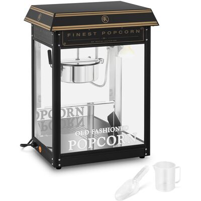 Popcornmachine - 5 kg/u - 1500 W - zwart en goud - Royal Catering RCPS-BG1 Popcornmachine - 5 kg/u - 1500 W - zwart en goud - Royal Catering RCPS-BG1