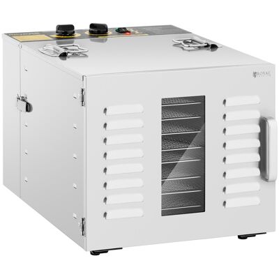 Royal Catering Voedsel Droger - 1,000 W - 10 rekken RCDA-1000/59S Royal Catering Voedsel Droger - 1,000 W - 10 rekken RCDA-1000/59S