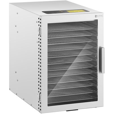 Royal Catering Voedsel Droger - 800 W - 12 rekken RCDA-500/45S Royal Catering Voedsel Droger - 800 W - 12 rekken RCDA-500/45S