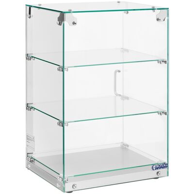 Royal Catering Gebaksvitrine - 60 l - 3 niveaus RCKV-03-N Royal Catering Gebaksvitrine - 60 l - 3 niveaus RCKV-03-N