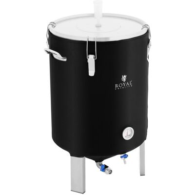 Royal Catering Fermentatieketel - 60 L - 0 - 40 °C - roestvrij staal - met isolatiemantel RCBM-60ICF Royal Catering Fermentatieketel - 60 L - 0 - 40 °C - roestvrij staal - met isolatiemantel RCBM-60ICF