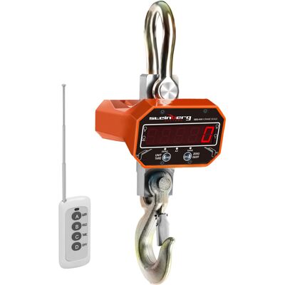 Steinberg Systems Kraanweegschaal - 3000 kg / 1 kg - LED - digitaal - afstandsbediening 20 m SBS-KW-3/1K Steinberg Systems Kraanweegschaal - 3000 kg / 1 kg - LED - digitaal - afstandsbediening 20 m SBS-KW-3/1K