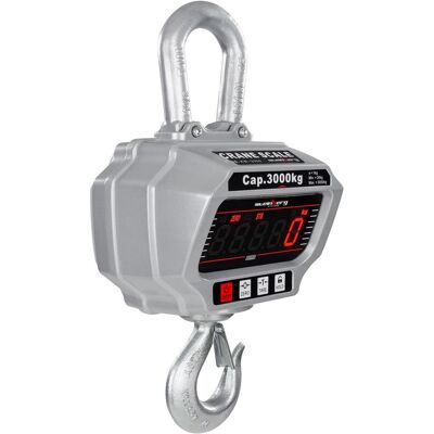 Steinberg Systems Kraanweegschaal - 3000 kg / 1 kg - LED - digitaal - afstandsbediening 50 m SBS-KW-3000 Steinberg Systems Kraanweegschaal - 3000 kg / 1 kg - LED - digitaal - afstandsbediening 50 m SBS-KW-3000