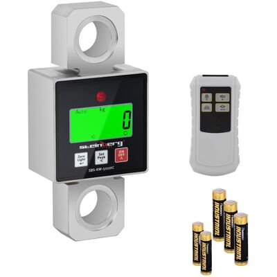 Steinberg Systems Kraanweegschaal - 5000 kg / 1 of 2 kg - LCD digitaal SBS-KW-5000KC Steinberg Systems Kraanweegschaal - 5000 kg / 1 of 2 kg - LCD digitaal SBS-KW-5000KC